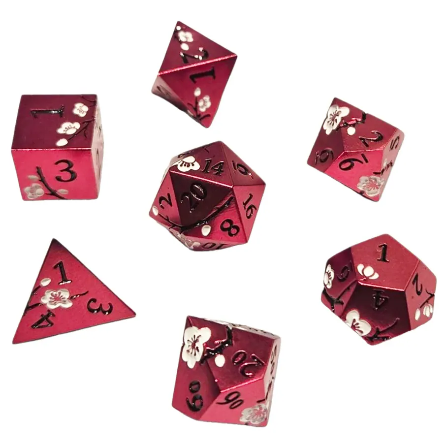 7-Set Sakura Metal Red White