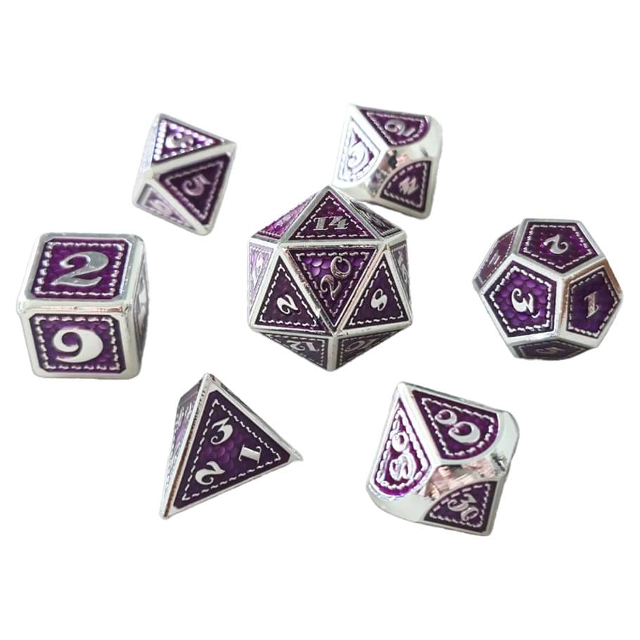 7-Set Scalemail Metal - Purple