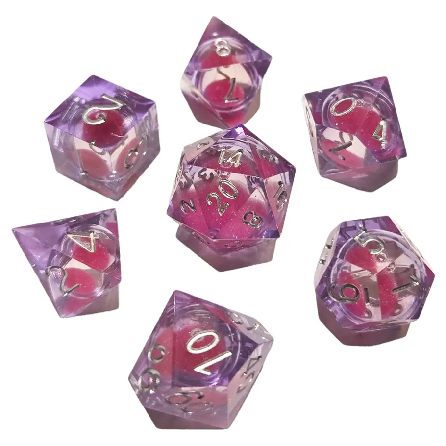 7-Set Sparkle Liquid Core - Magenta