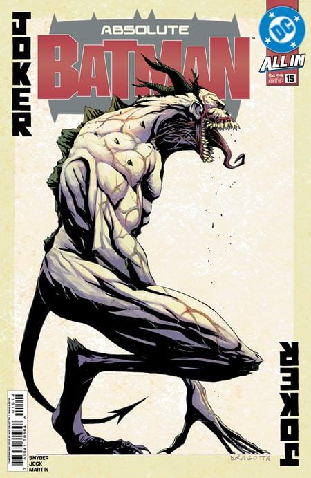 ABSOLUTE BATMAN #15 Third Printing Cvr A Nick Dragotta