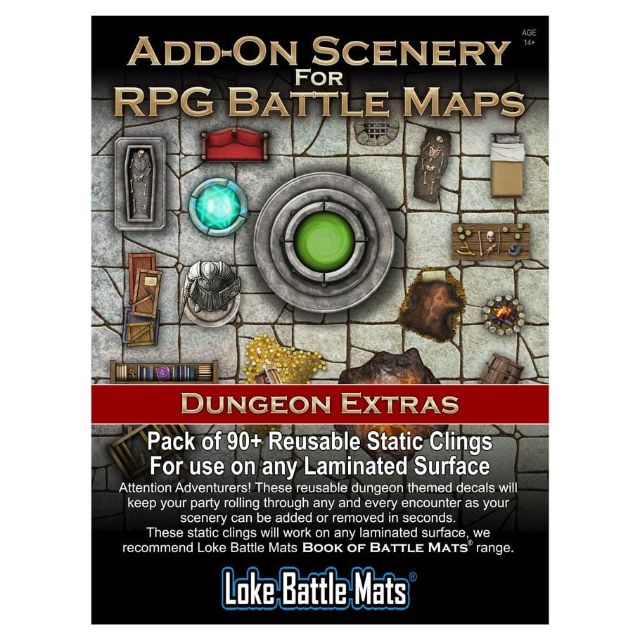 Add On Scenery for RPG Maps: Dungeon Extras