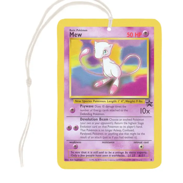 Air Freshener: Pokemon Card - Mew