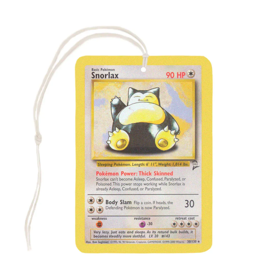 Air Freshener: Pokemon Card - Snorlax - Image 2