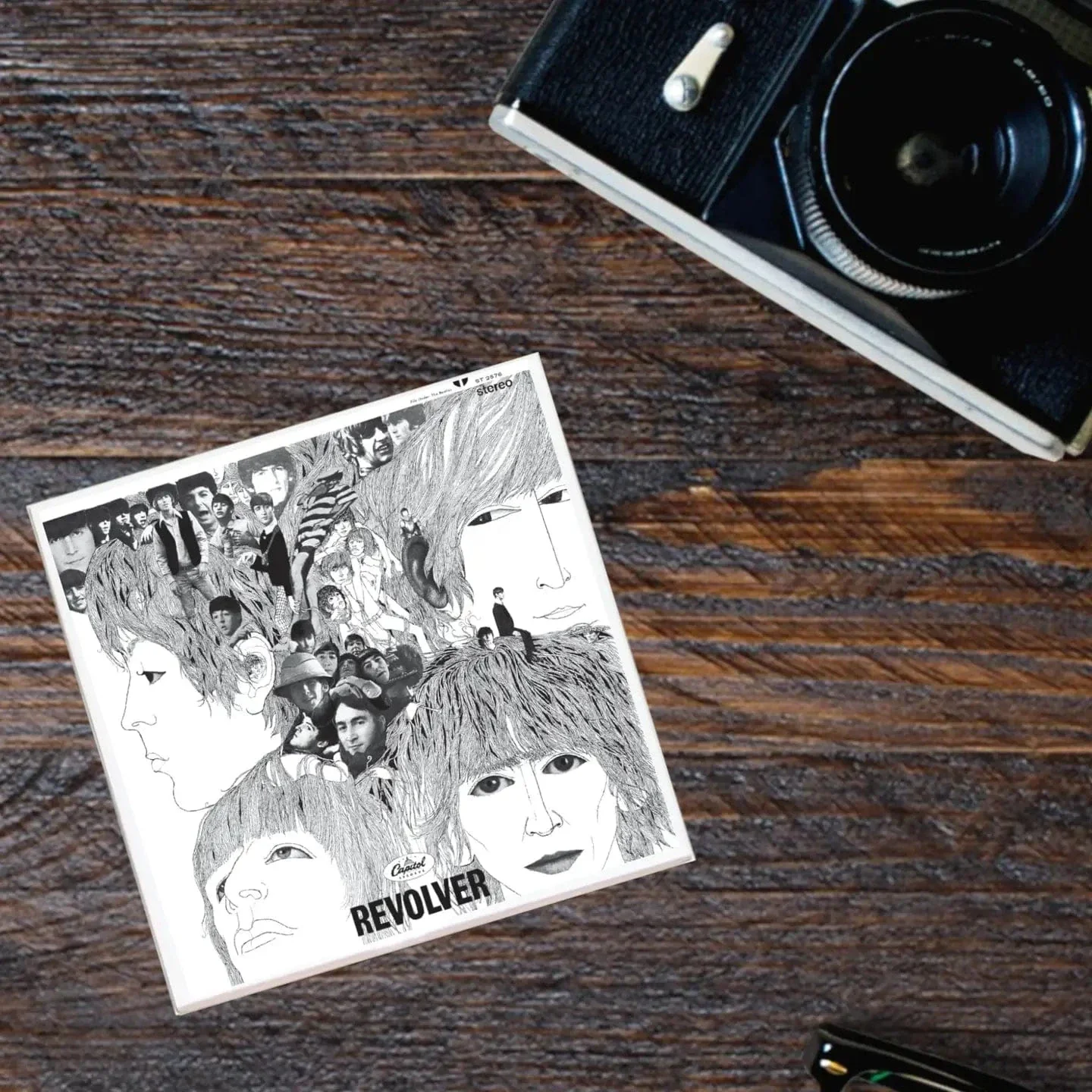 Album Coaster: T.S. - The Beatles - Revolver