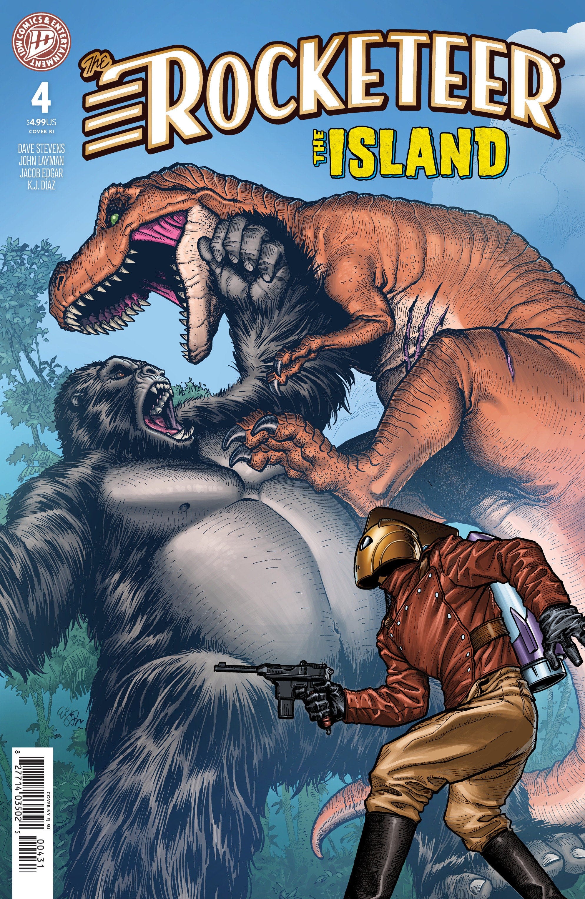 The Rocketeer: The Island #4 1:10 INCV Variant RI (Su)