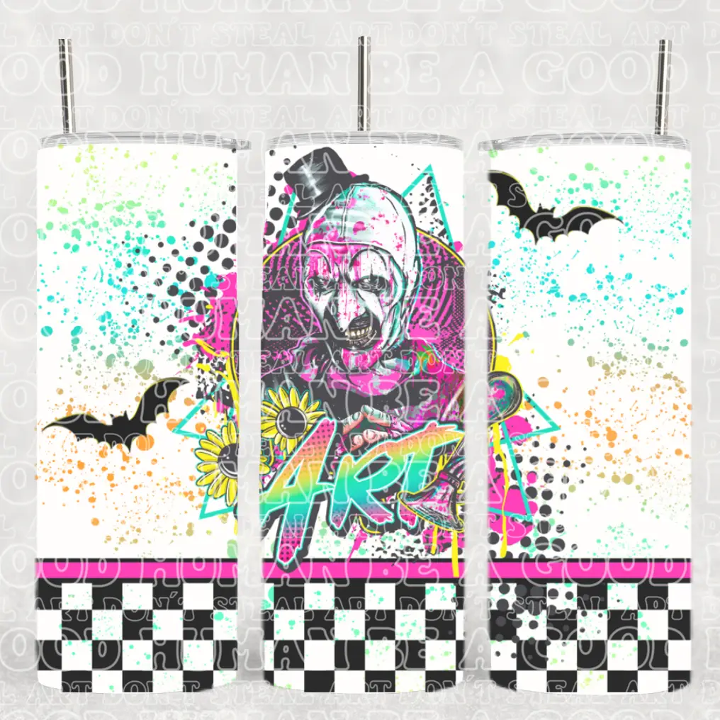 Art The Clown Tumbler