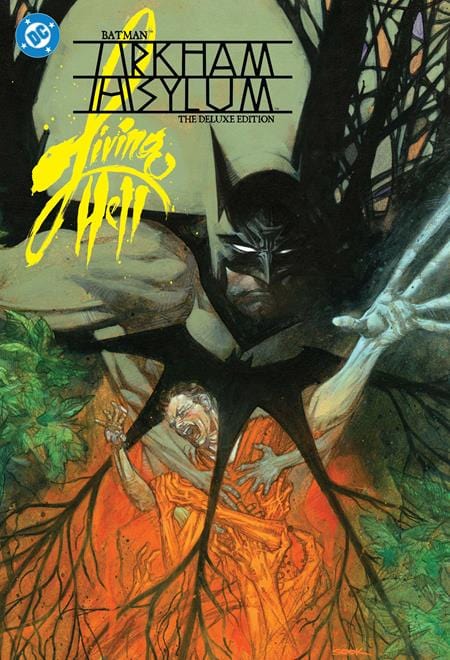 Batman: Arkham Asylum Living Hell Deluxe Edition HC (2025 Edition) [SIGNED BY DAN SLOTT]