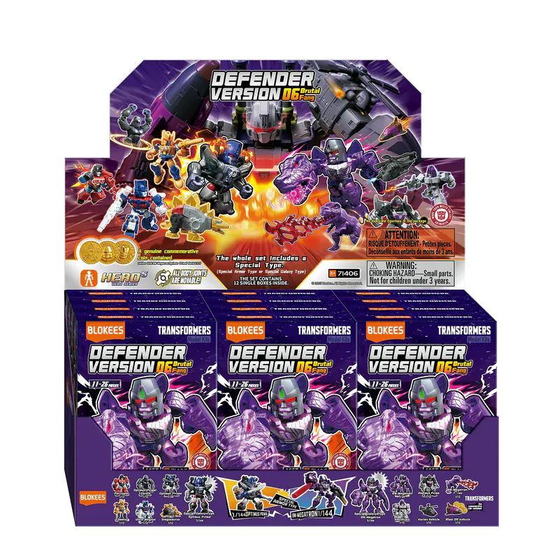 Blokees Model Kits - Transformers Defender Version 06 Display