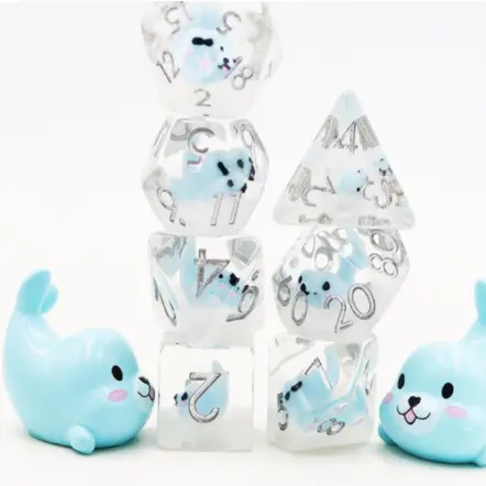 Blue Seal RPG Dice Set