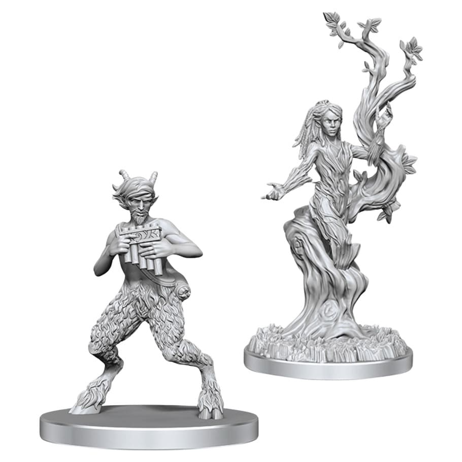D&D Nolzur's Marvelous Miniatures: Satyr & Dryad