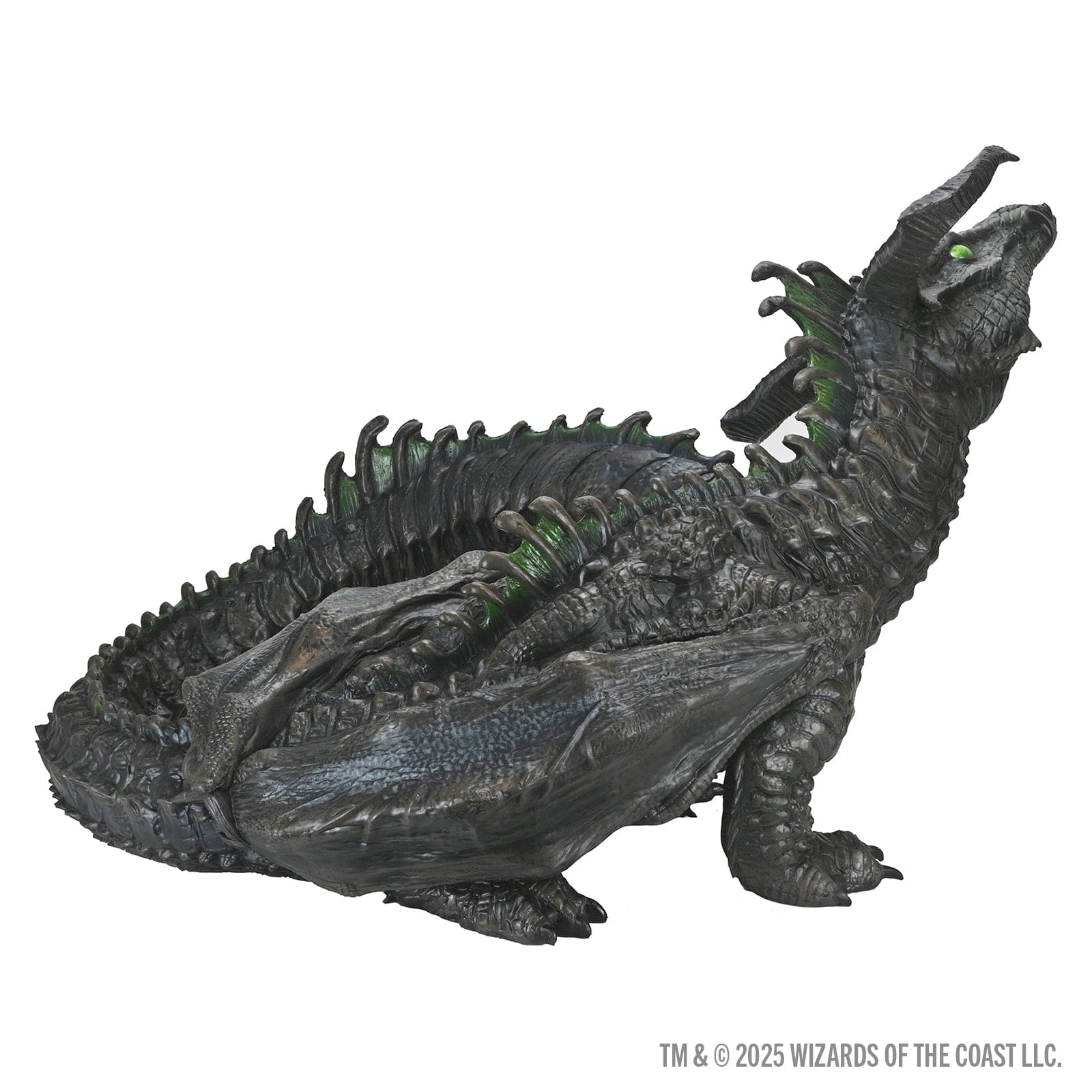 D&D: Replicas of the Realms: Black Dragon Wyrmling Foam Figure - Image 5
