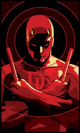 DAREDEVIL #1 1:25 INCV LEE GARBETT RATIO VIRGIN 3RD PRINTING VARIANT