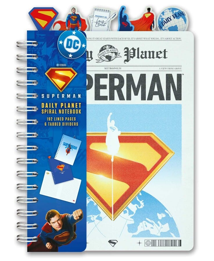 DC: Superman - The Daily Planet Spiral Notebook