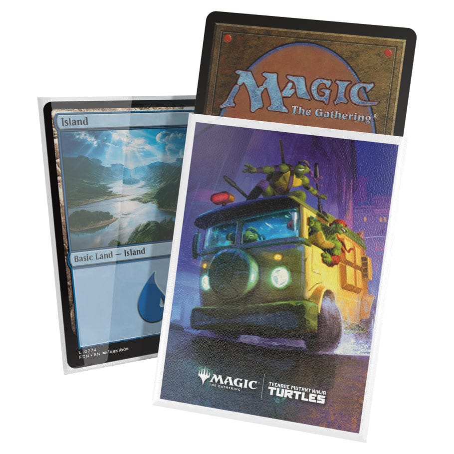Deck Protector: Magic the Gathering: Teenage Mutant Ninja Turtles: Turtle Van (100) - Image 2