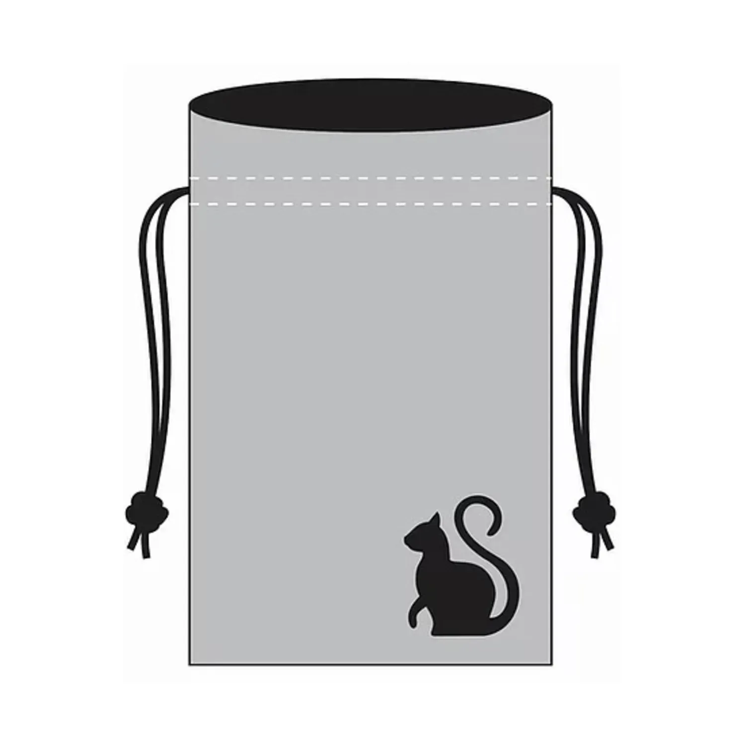 Dice Bag: Heraldry: Kitty Clacks