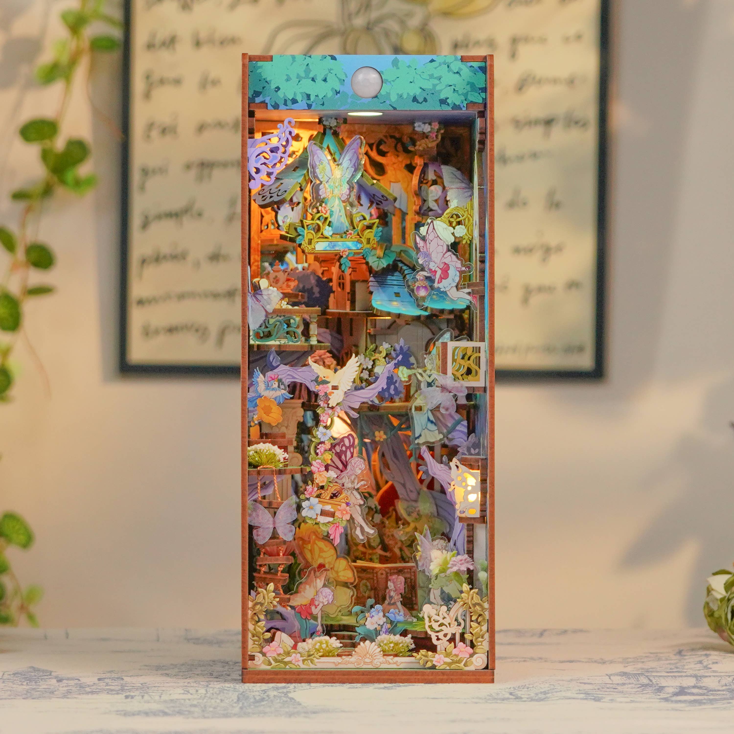 DIY Book Nook Kit: A Midsummer Night's Dream with Dust Cover - Image 3