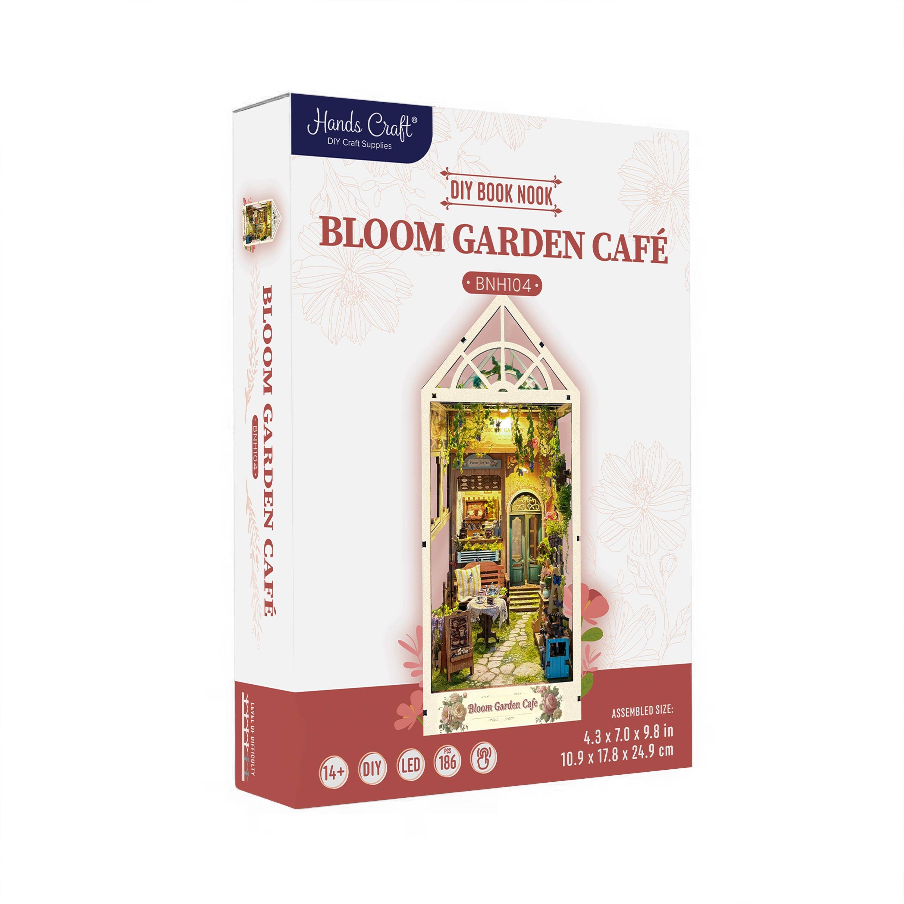 DIY Book Nook Kit: Bloom Garden Café - Image 6