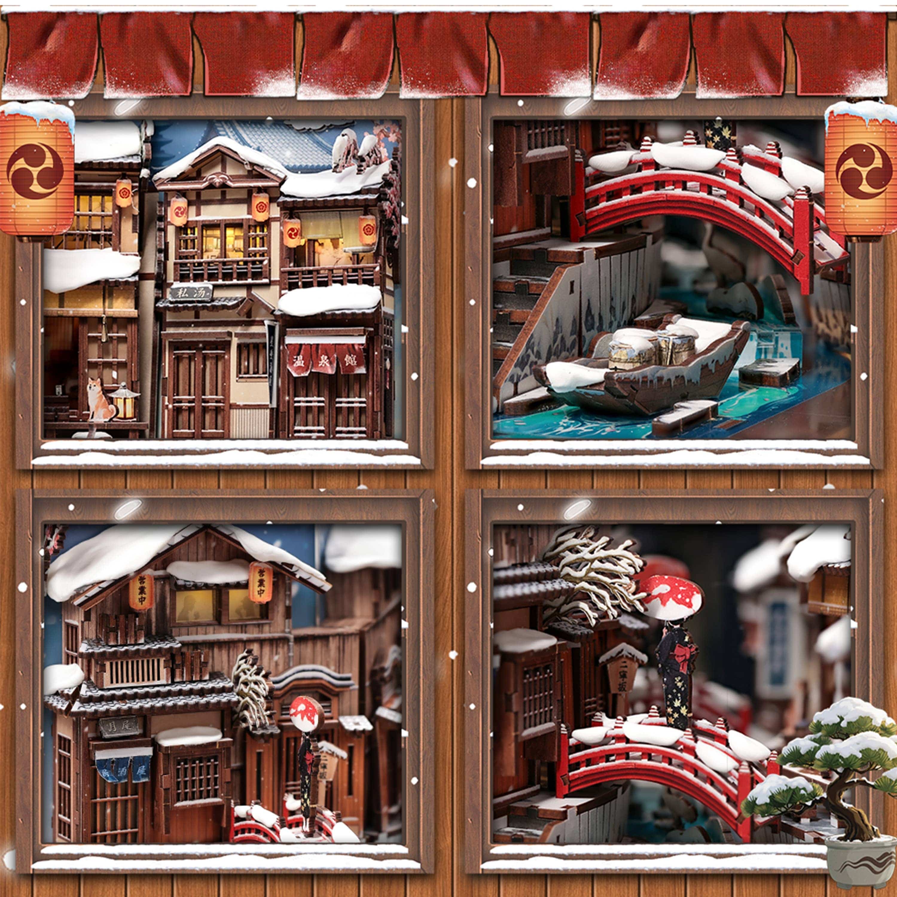 DIY Book Nook Kit: Kyoto Snow Whisper - Image 7