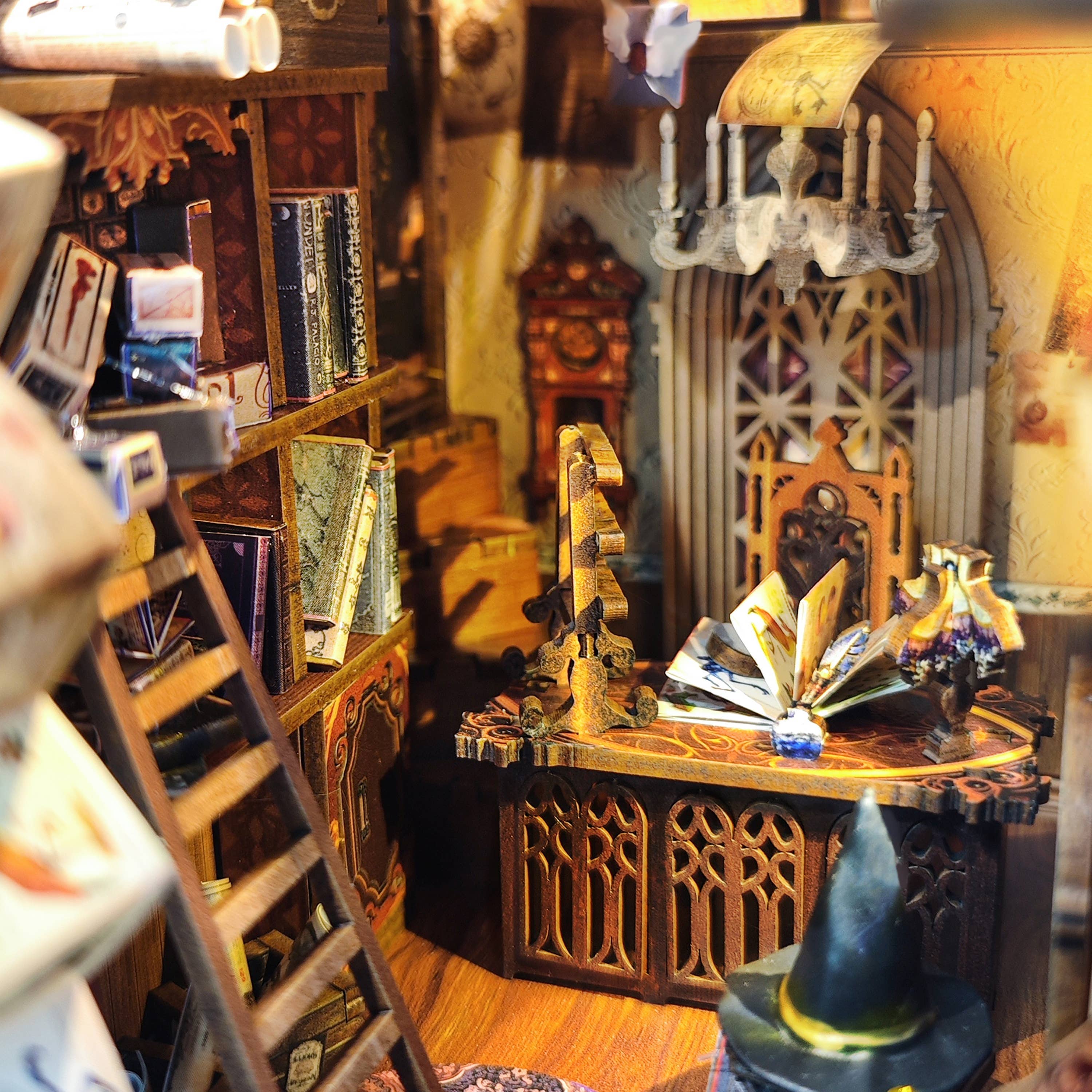 DIY Book Nook Kit: Magic Study - Image 5