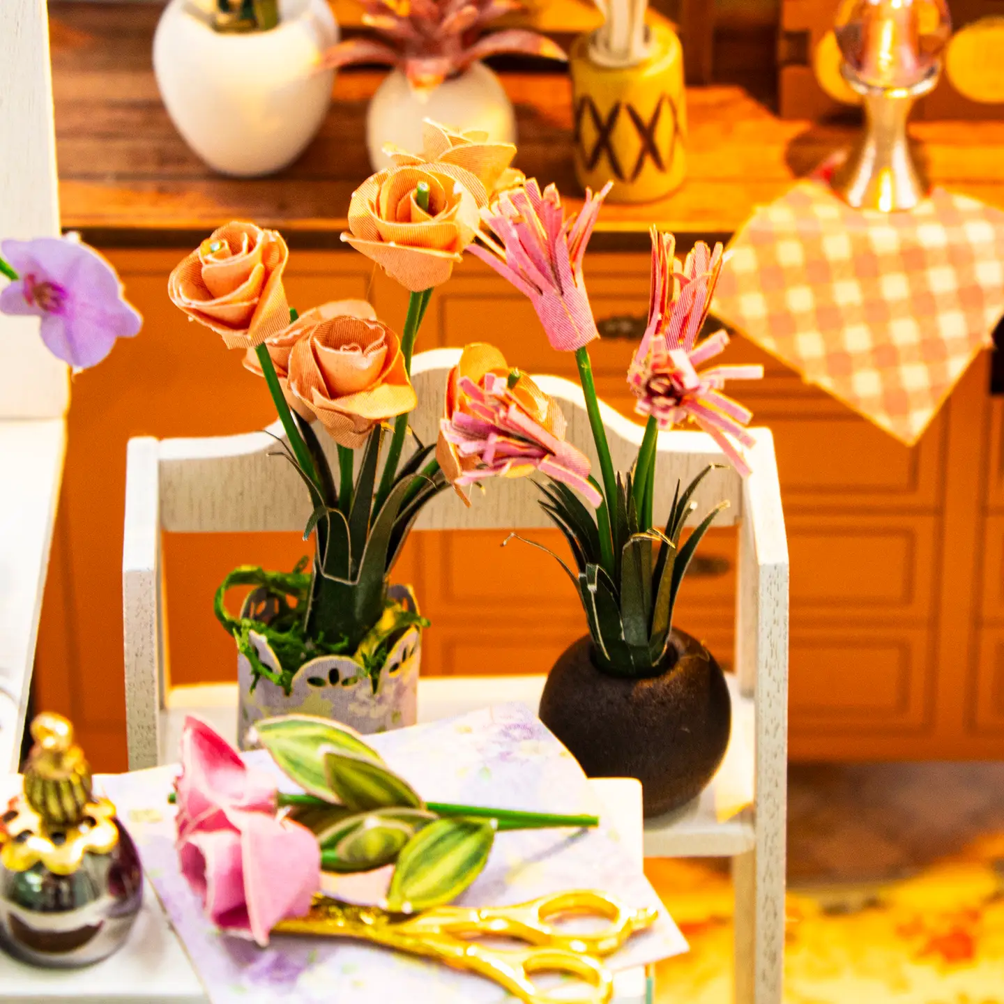 DIY Miniature House Kit: Petal & Bloom - Image 4