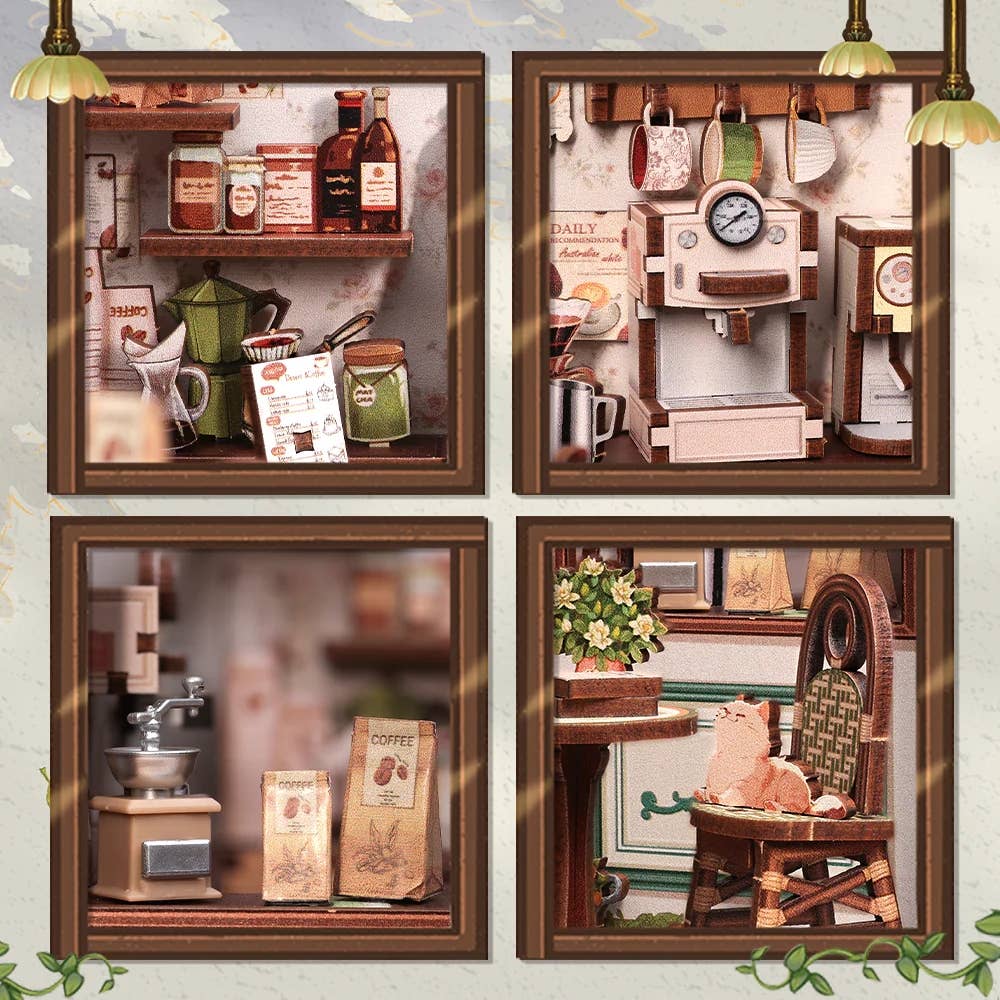 DIY Book Nook Kit: Sunny Café - Image 6