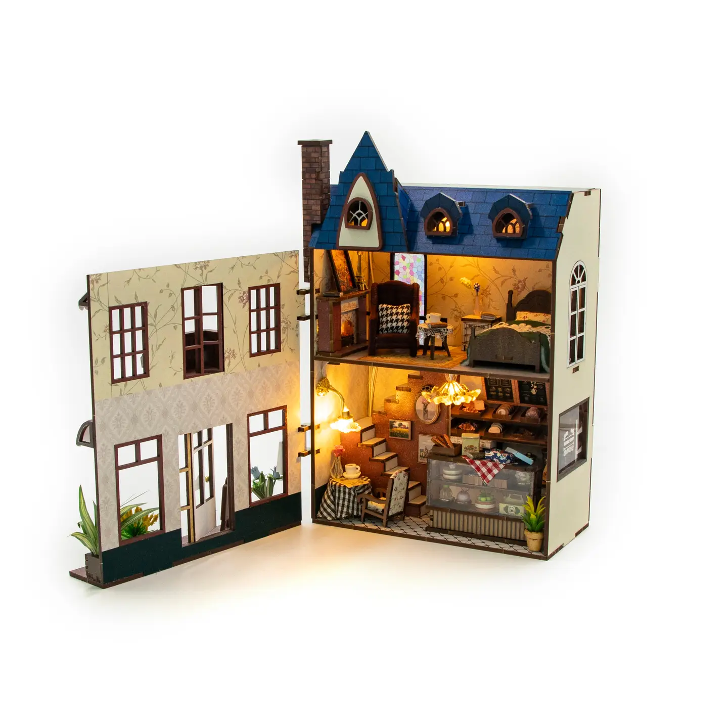 DIY Miniature House Kit: Golden Bakehouse - Image 2