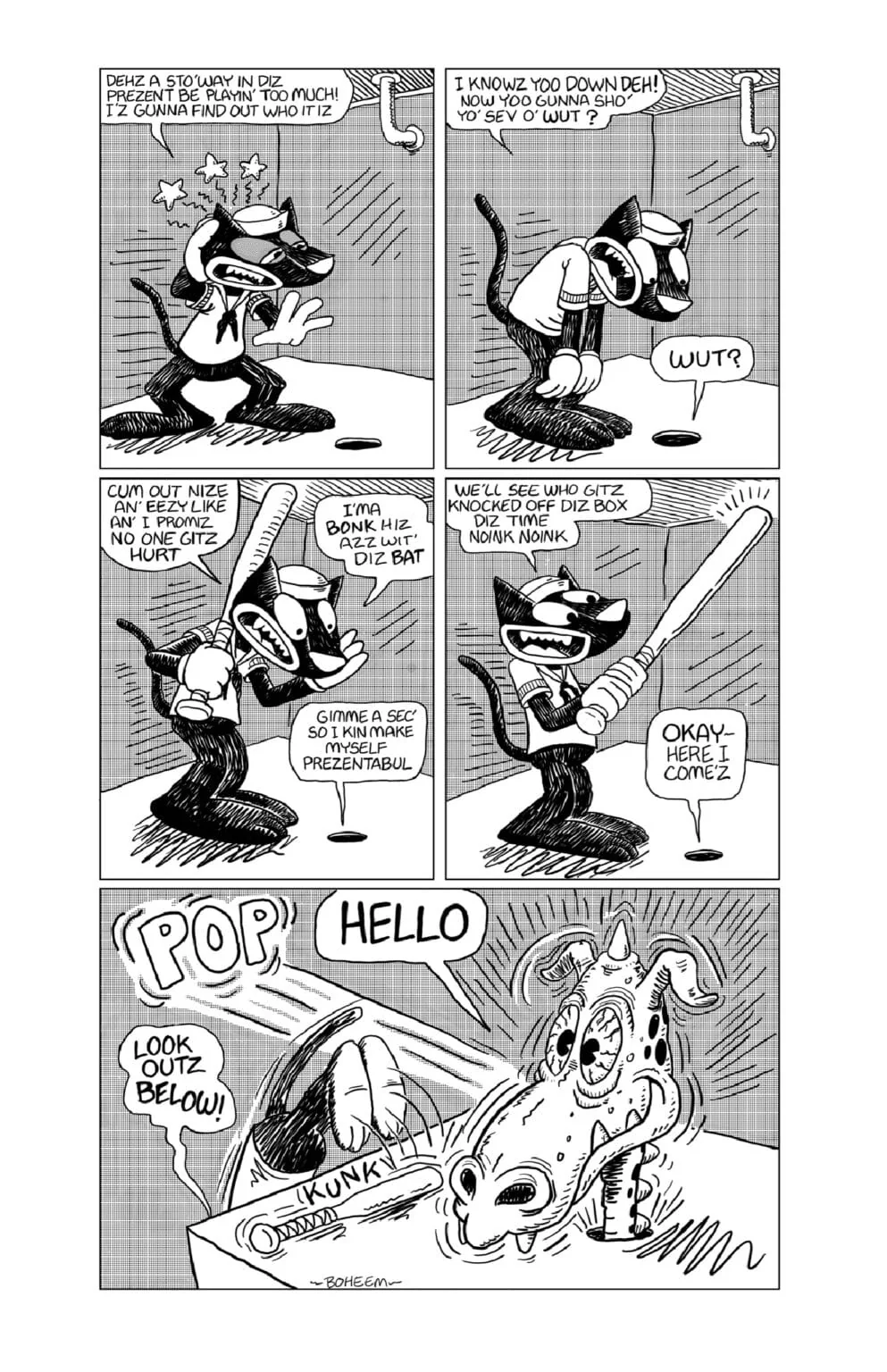 Dopecat Comics Ride Da Purple Dragon by Mike Boheem - Image 3