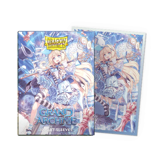 DRAGON SHIELD SLEEVES GRAND ARCHIVE ALICE, GOLDEN QUEEN 100CT (50) - Image 2