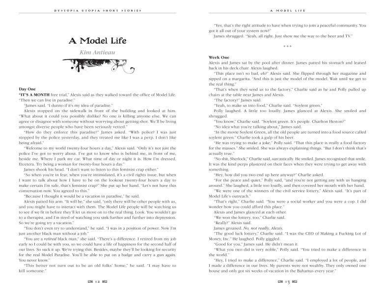 Dystopia & Utopia Short Stories (Gothic Fantasy) - Image 3