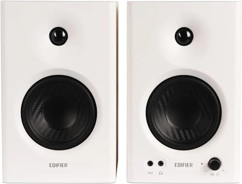 Edifier MR4 Powered Studio Monitor 2.0 Speakers 42 Watts (White) - Image 2
