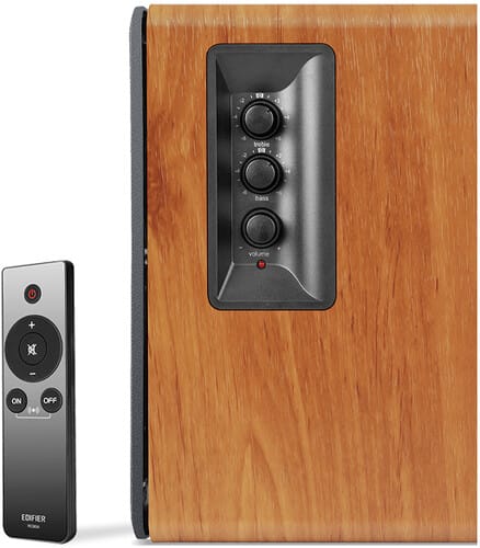 Edifier R1280T Powered Bookshelf Speakers - 42 Watts (Wood Finish) (4001345) - Image 3