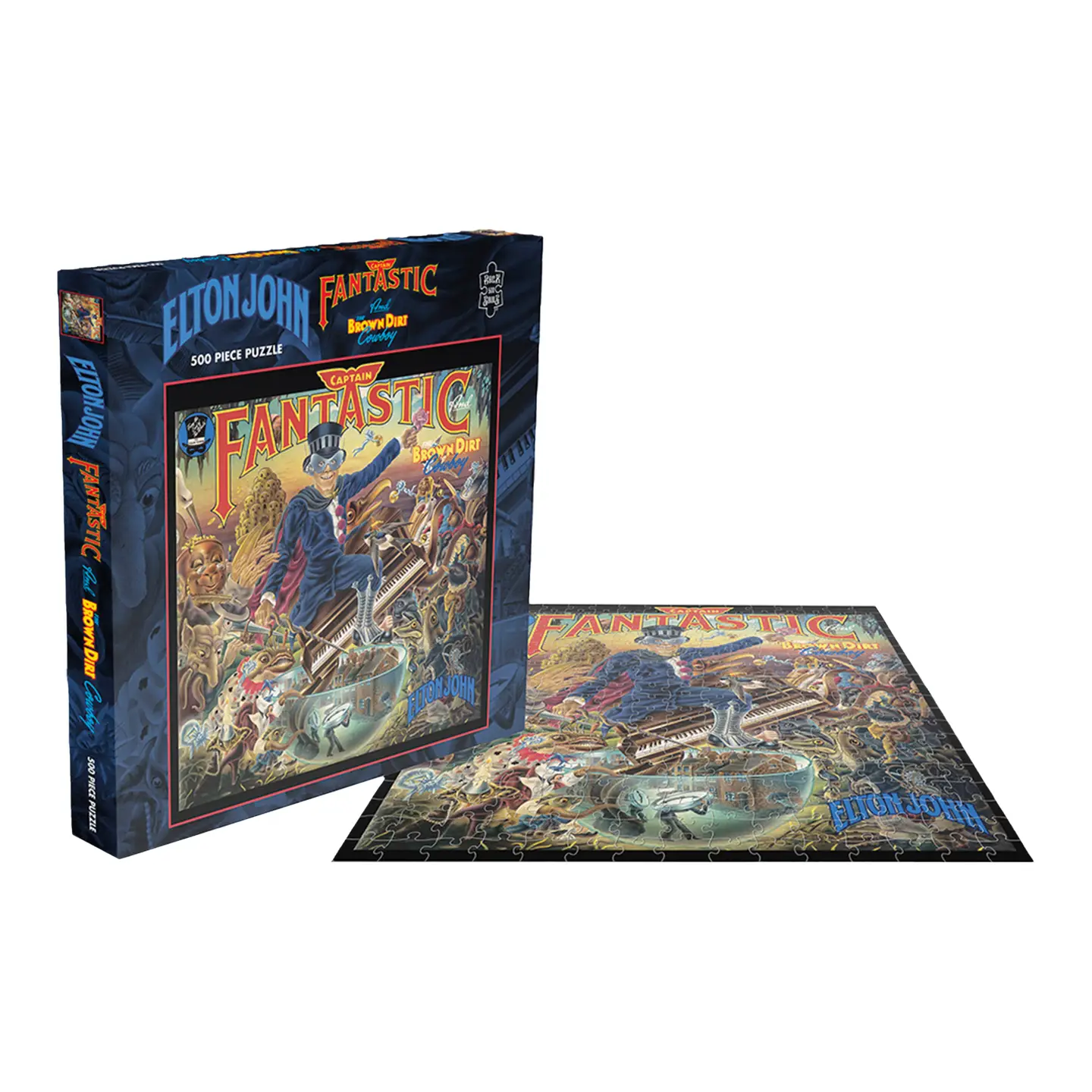 Elton John - Captain Fantastic & the Brown Dirt Cowboy (500 Piece Jigsaw Puzzle) - Image 2