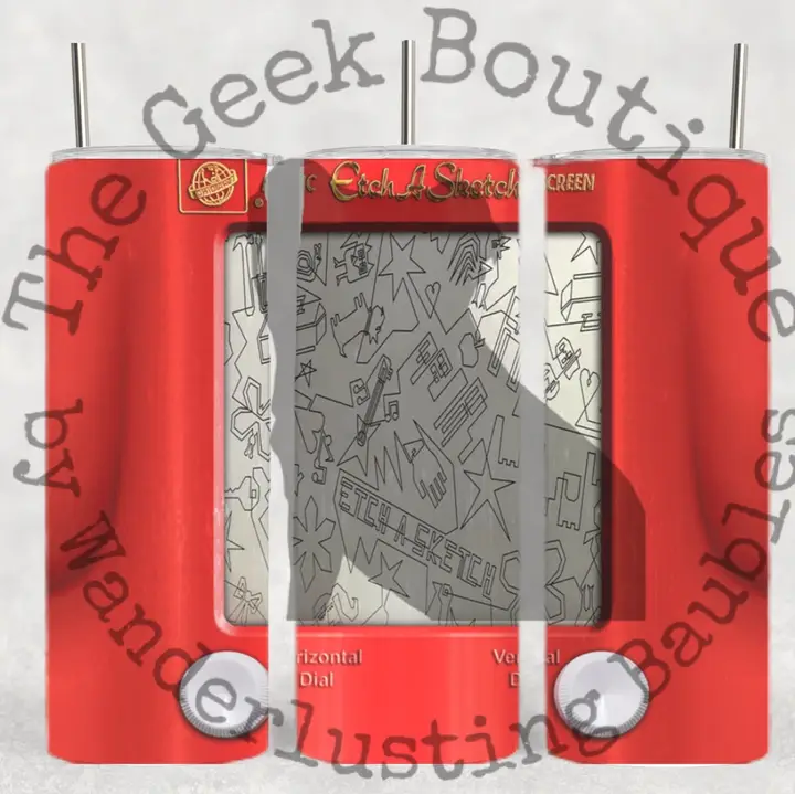 Etch A Sketch Tumbler