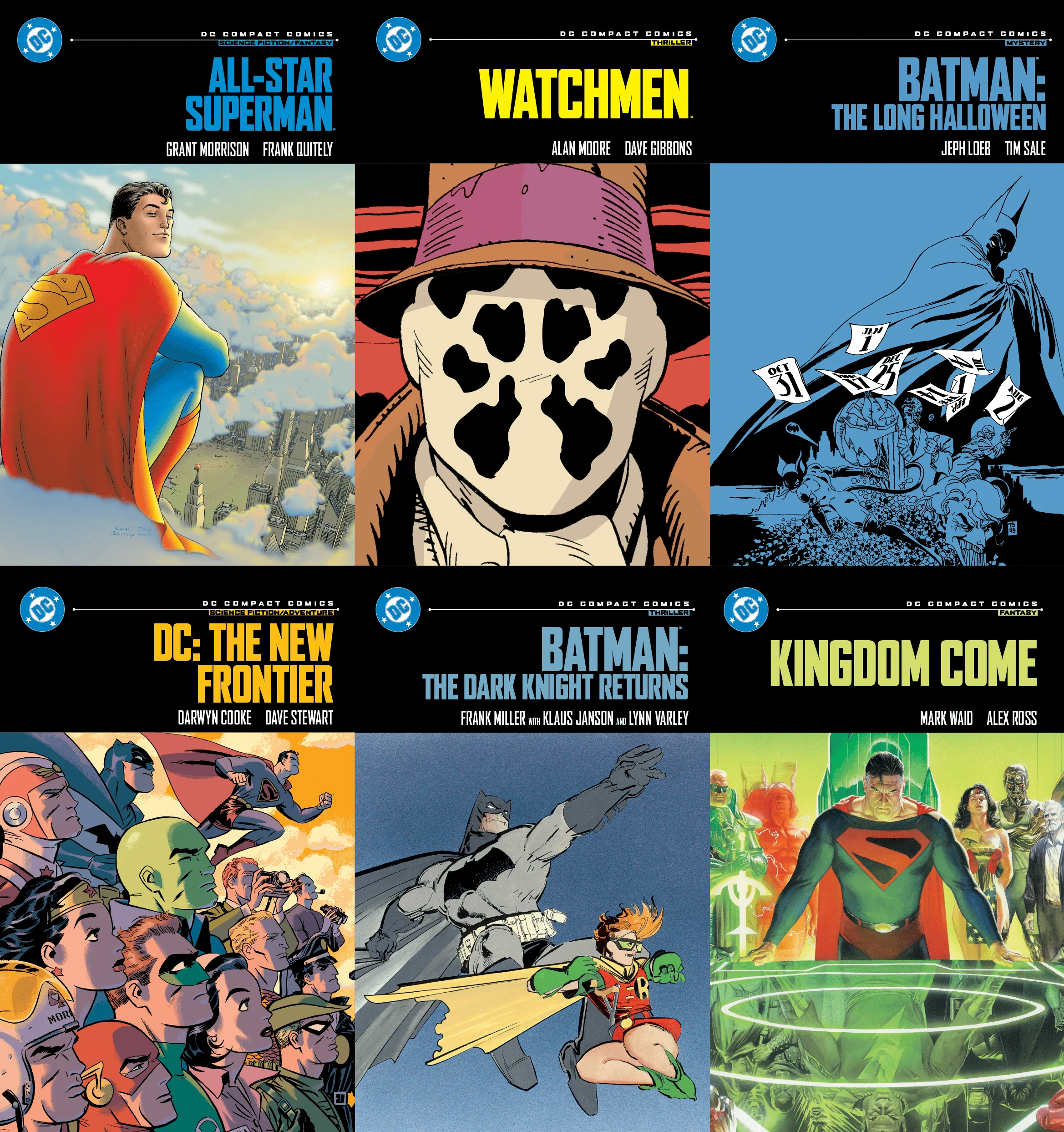 DC COMPACT COMICS TP BOX SET