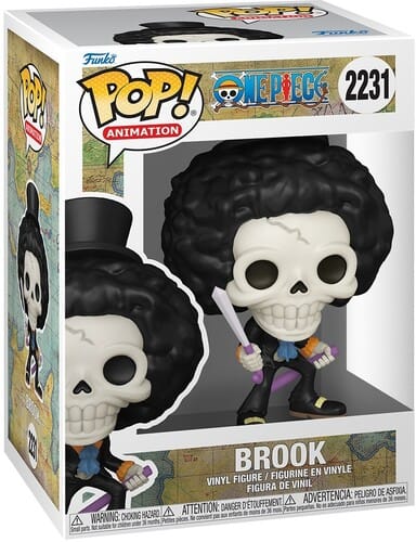 Funko POP! Anime: One Piece - Brook with Soul Solid