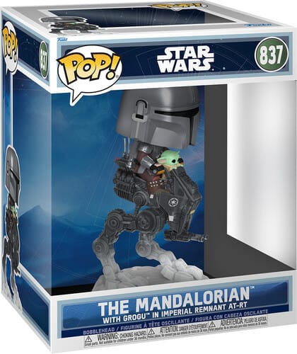 Funko POP! Rides Deluxe: Star Wars - The Mandalorian & Grogu - Image 2