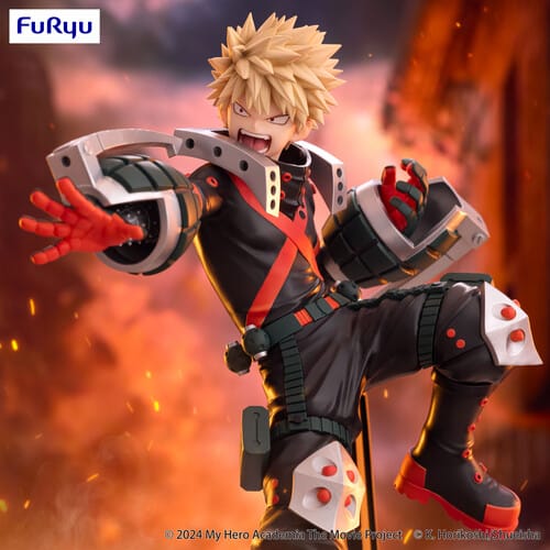 Furyu My Hero Academia: Youre Next Katsuki Bakugo Trio-Try-It Statue - Image 2