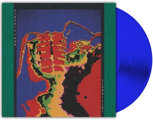 Genghis Tron - Signal Fire (Indie Exclusive, Colored Vinyl, Royal Blue, White)