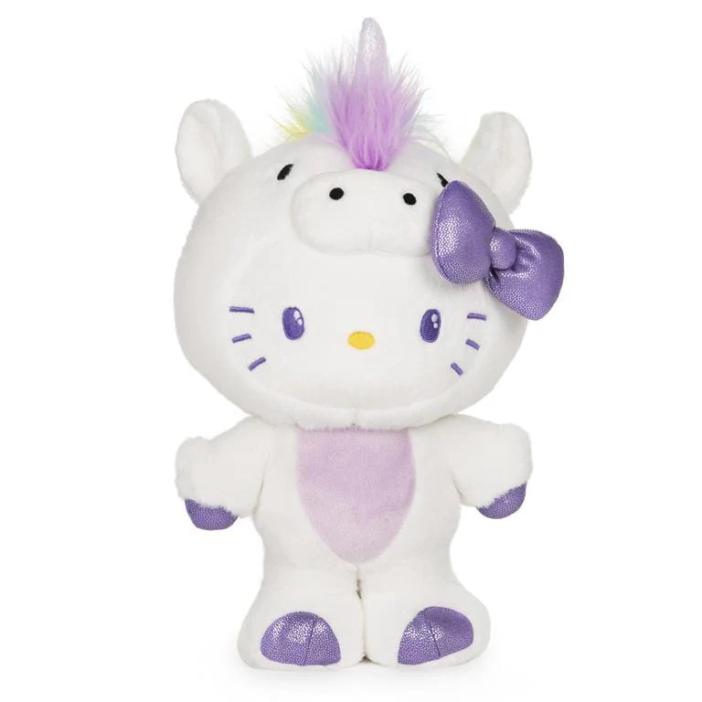 Gund: Sanrio  - Hello Kitty, UnicKitty 9.5"
