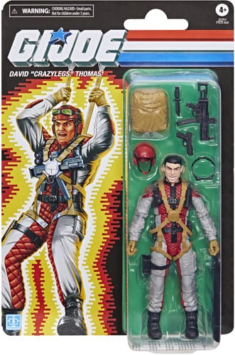 Hasbro: G.I. Joe Classified Series - David “Crazylegs” Thomas (Retro Cardback) - Image 4