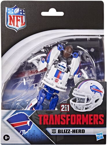 Hasbro: Transformers x NFL - Buffalo Bills (Blizz-herd Helmet) - Image 2
