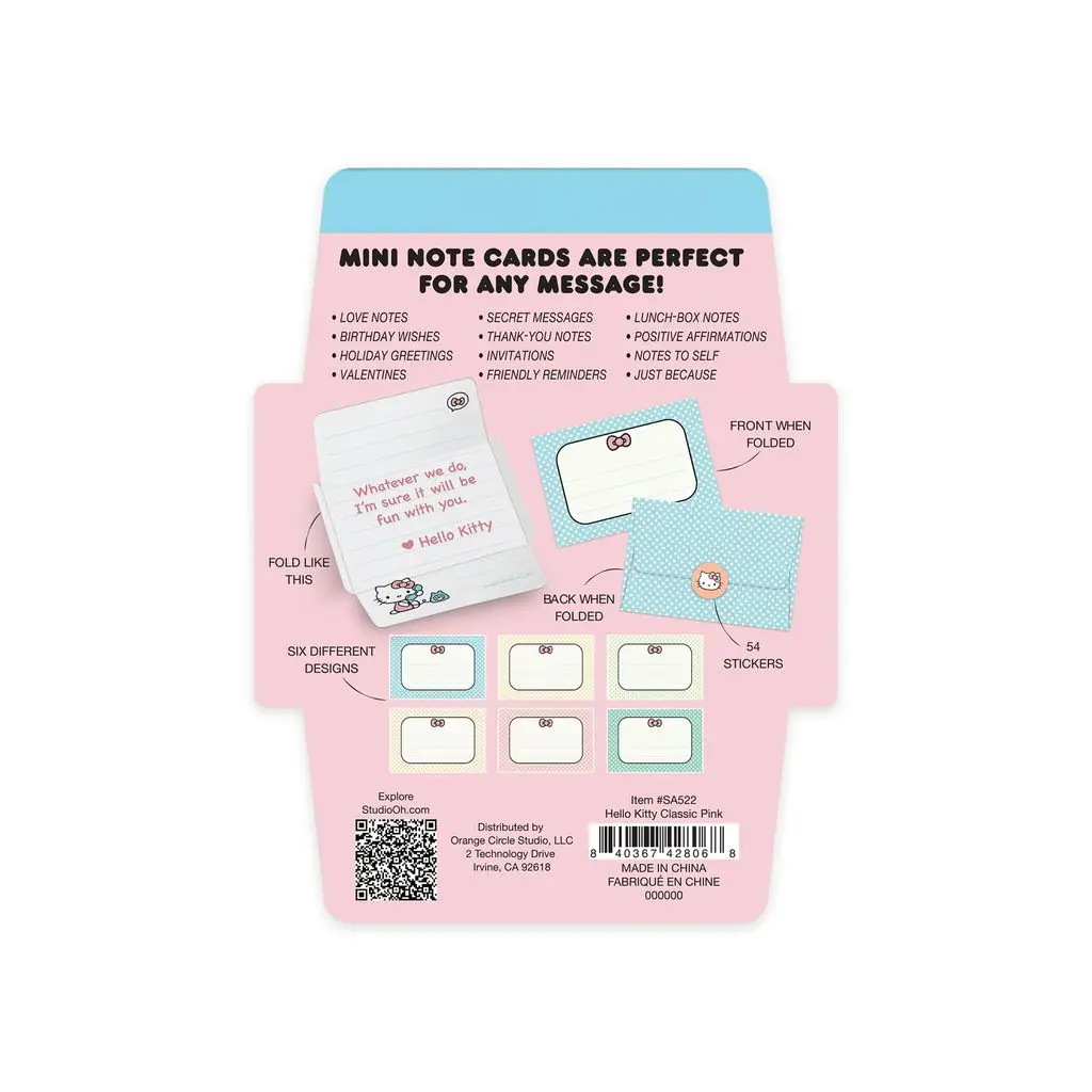 Hello Kitty Mini Note Cards - Image 3