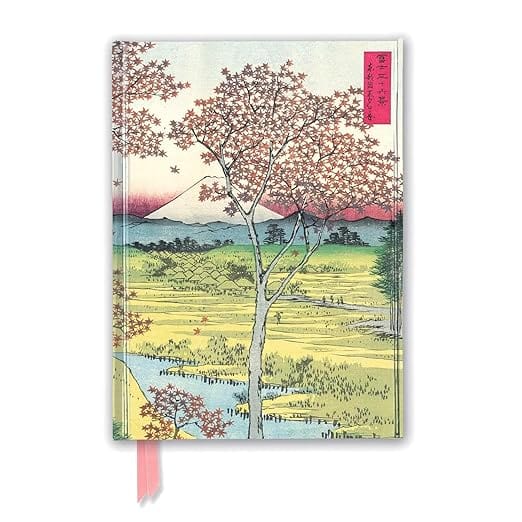 Hiroshige: Twilight Hill (Foiled Journal) (Flame Tree Notebooks)
