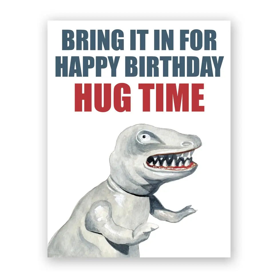 Hug Time Birthday Card