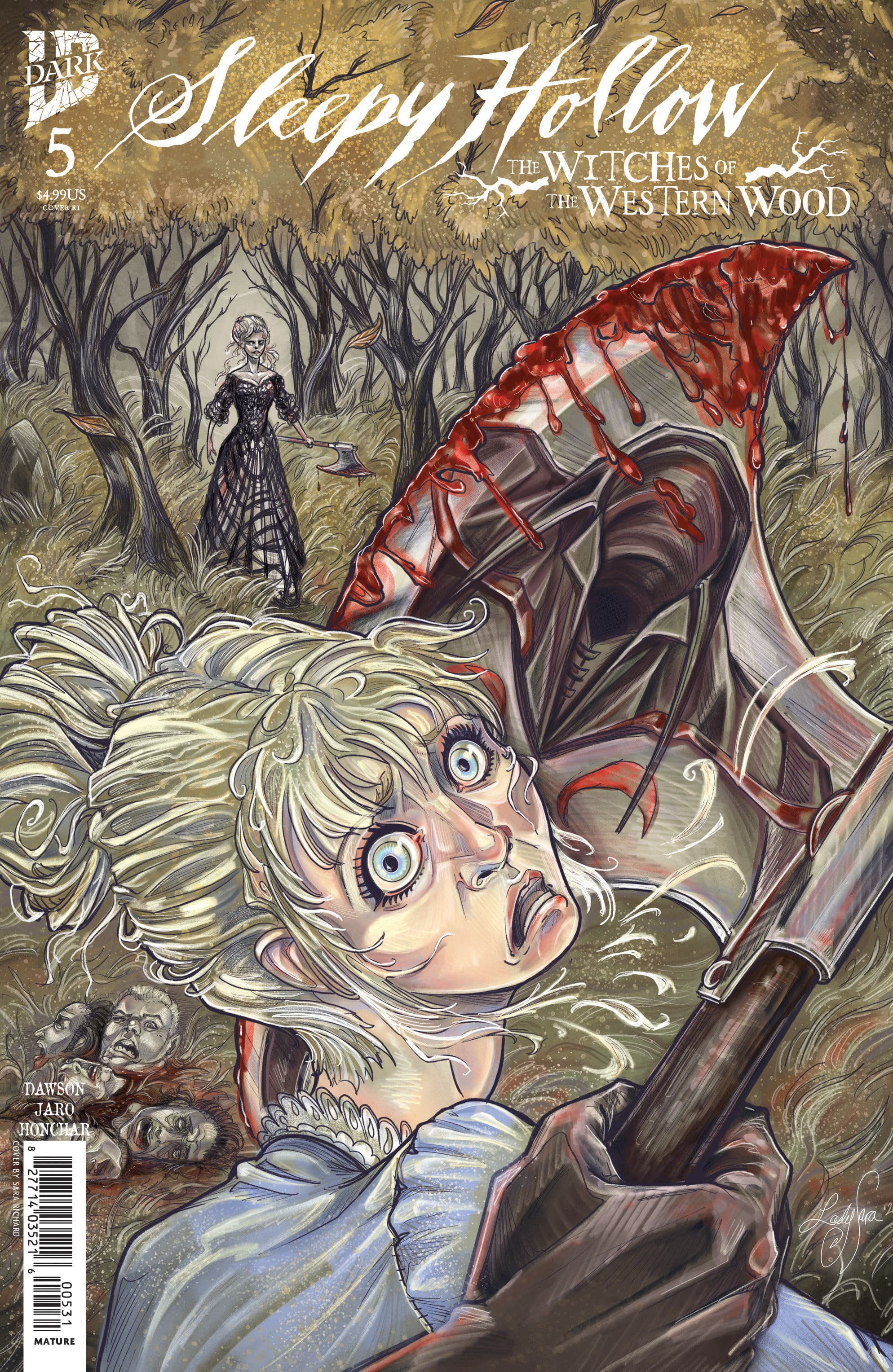 Sleepy Hollow: The Witches of the Western Wood #5 1:10 INCV Variant RI (Richard) (Release Date: 09/16/2026)