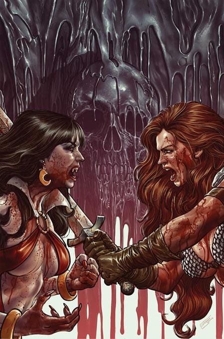 VAMPIRELLA VS RED SONJA RED CITY #1 CVR J INC 1:15 DIEGO YAPUR VIRGIN VAR (Release Date: 08/05/2026)