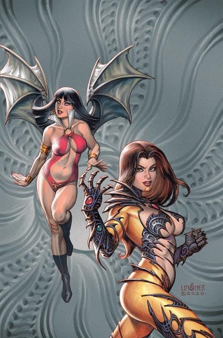 WITCHBLADE VAMPIRELLA #1 (ONE SHOT) CVR E INC 1:50 JOSEPH MICHAEL LINSER VIRGIN VAR (Release Date: 08/26/2026)