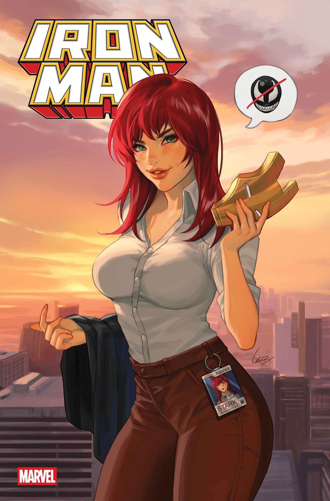 IRON MAN #8 LEIRIX MARY JANE WATSON VARIANT (Release Date: 08/05/2026)