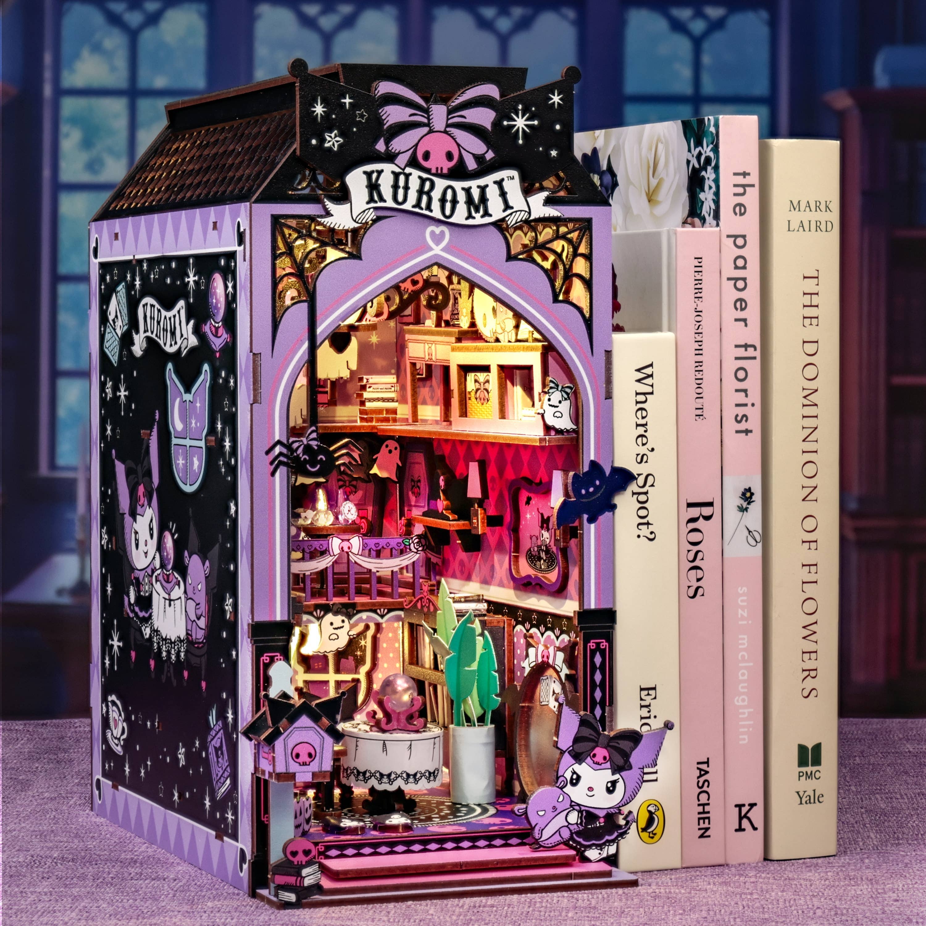 Kuromi Spooky House - DIY Book Nook Kit - Image 5