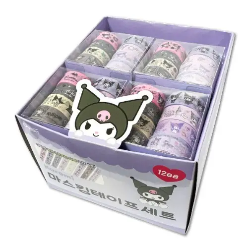 Kuromi Washi Tape (9pc Set)